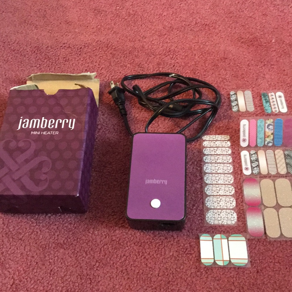 Jam berry Nail Heater/ Nail Samples